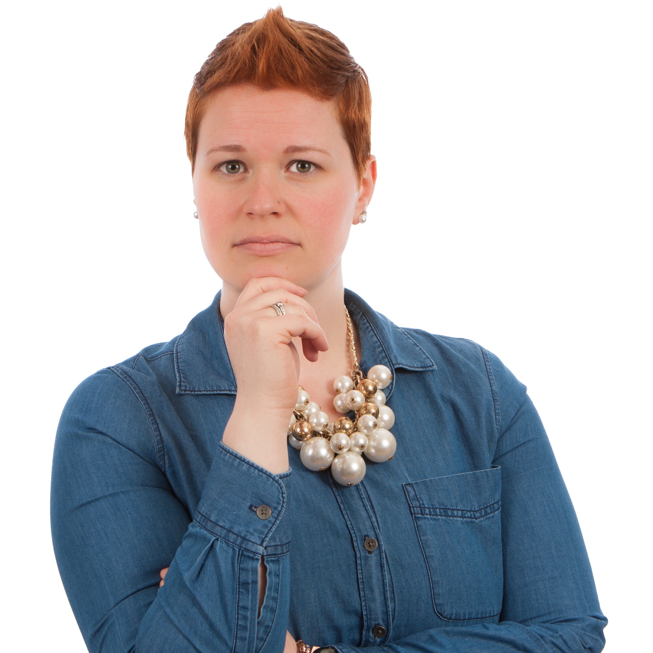A Woman Reflective Woman