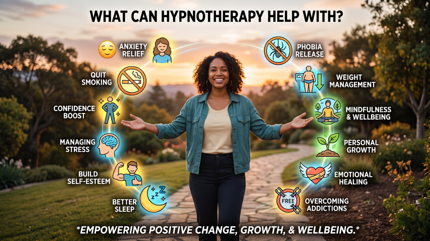 What can Hypnotherapy help with?