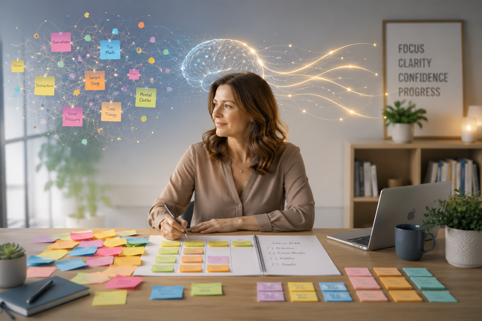 ABCDE ADHD Woman